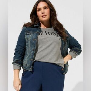 Denim Trucker Jacket Medium Wash